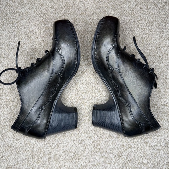 Dansko leather heeled ankle boots - Picture 11 of 13